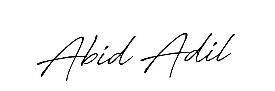 Antro_Vectra_Bolder is a professional signature style that is perfect for those who want to add a touch of class to their signature. It is also a great choice for those who want to make their signature more unique. Get Abid Adil name to fancy signature for free. Abid Adil signature style 7 images and pictures png