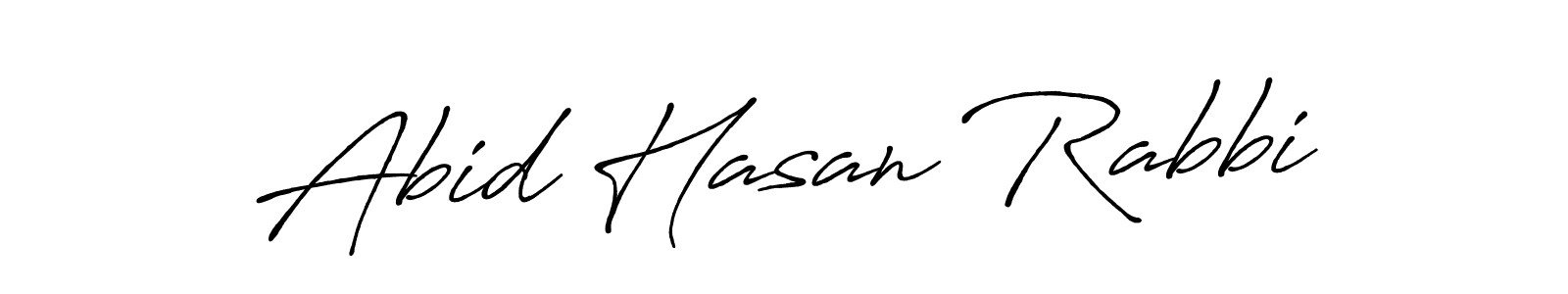 Make a short Abid Hasan Rabbi signature style. Manage your documents anywhere anytime using Antro_Vectra_Bolder. Create and add eSignatures, submit forms, share and send files easily. Abid Hasan Rabbi signature style 7 images and pictures png
