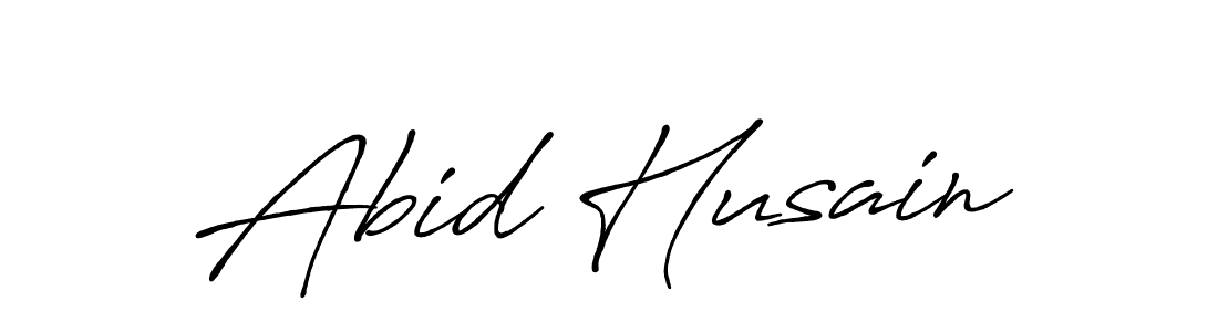 The best way (Antro_Vectra_Bolder) to make a short signature is to pick only two or three words in your name. The name Abid Husain include a total of six letters. For converting this name. Abid Husain signature style 7 images and pictures png