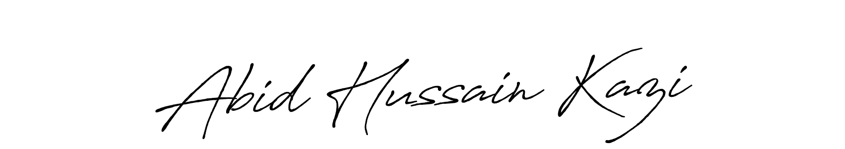 This is the best signature style for the Abid Hussain Kazi name. Also you like these signature font (Antro_Vectra_Bolder). Mix name signature. Abid Hussain Kazi signature style 7 images and pictures png