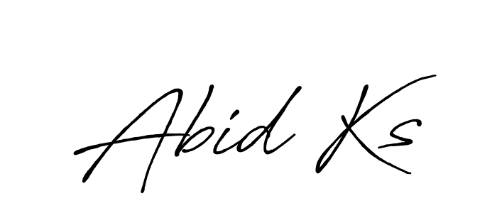 Make a beautiful signature design for name Abid Ks. Use this online signature maker to create a handwritten signature for free. Abid Ks signature style 7 images and pictures png