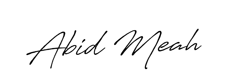 if you are searching for the best signature style for your name Abid Meah. so please give up your signature search. here we have designed multiple signature styles  using Antro_Vectra_Bolder. Abid Meah signature style 7 images and pictures png
