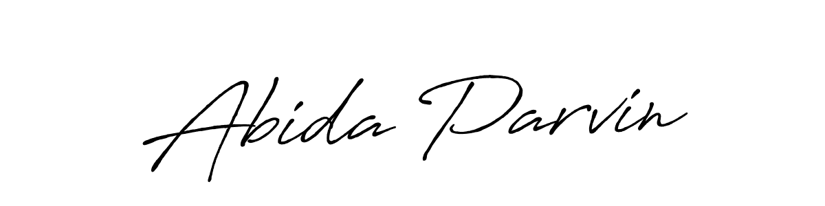 The best way (Antro_Vectra_Bolder) to make a short signature is to pick only two or three words in your name. The name Abida Parvin include a total of six letters. For converting this name. Abida Parvin signature style 7 images and pictures png