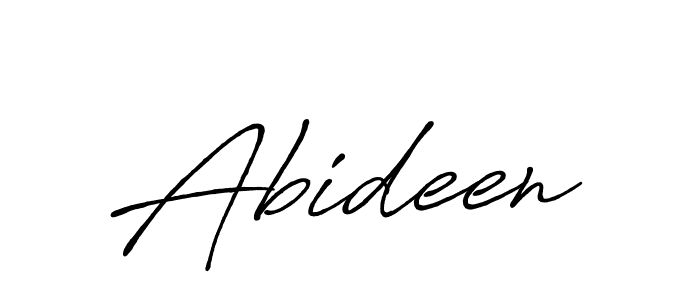 Abideen stylish signature style. Best Handwritten Sign (Antro_Vectra_Bolder) for my name. Handwritten Signature Collection Ideas for my name Abideen. Abideen signature style 7 images and pictures png