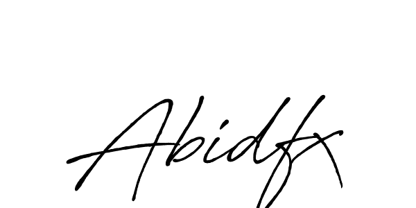 Also we have Abidfx name is the best signature style. Create professional handwritten signature collection using Antro_Vectra_Bolder autograph style. Abidfx signature style 7 images and pictures png