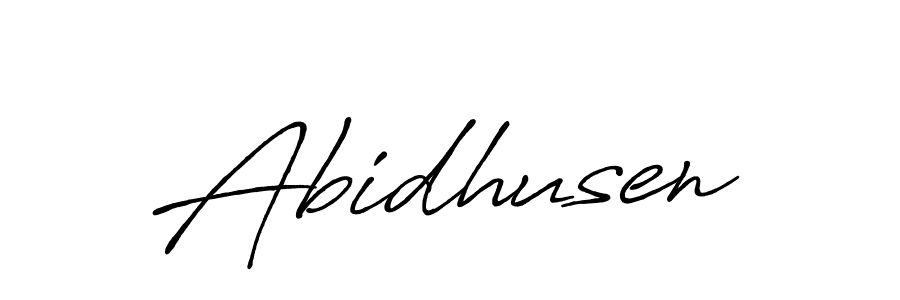 Similarly Antro_Vectra_Bolder is the best handwritten signature design. Signature creator online .You can use it as an online autograph creator for name Abidhusen. Abidhusen signature style 7 images and pictures png