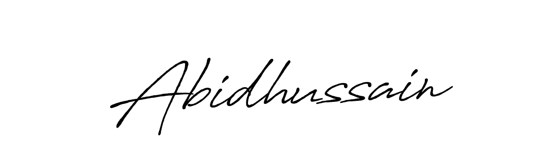 How to Draw Abidhussain signature style? Antro_Vectra_Bolder is a latest design signature styles for name Abidhussain. Abidhussain signature style 7 images and pictures png