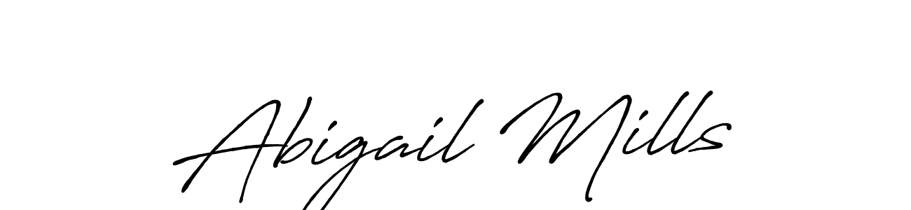 if you are searching for the best signature style for your name Abigail Mills. so please give up your signature search. here we have designed multiple signature styles  using Antro_Vectra_Bolder. Abigail Mills signature style 7 images and pictures png