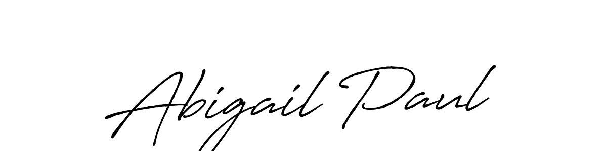 You should practise on your own different ways (Antro_Vectra_Bolder) to write your name (Abigail Paul) in signature. don't let someone else do it for you. Abigail Paul signature style 7 images and pictures png