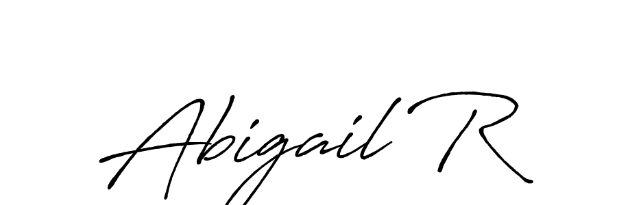 Also we have Abigail R name is the best signature style. Create professional handwritten signature collection using Antro_Vectra_Bolder autograph style. Abigail R signature style 7 images and pictures png