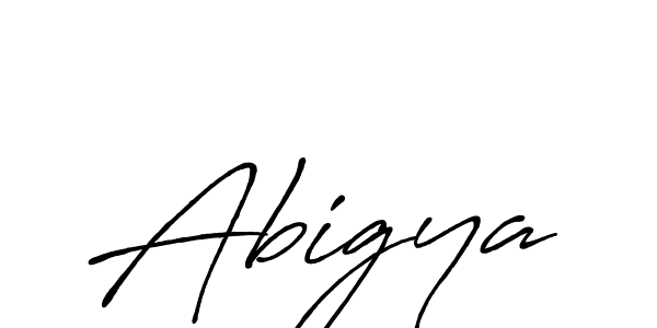 How to make Abigya signature? Antro_Vectra_Bolder is a professional autograph style. Create handwritten signature for Abigya name. Abigya signature style 7 images and pictures png