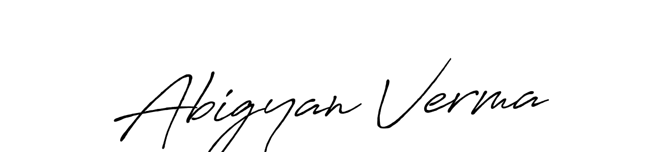 This is the best signature style for the Abigyan Verma name. Also you like these signature font (Antro_Vectra_Bolder). Mix name signature. Abigyan Verma signature style 7 images and pictures png