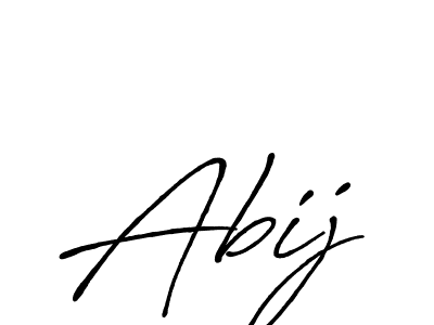 Once you've used our free online signature maker to create your best signature Antro_Vectra_Bolder style, it's time to enjoy all of the benefits that Abij name signing documents. Abij signature style 7 images and pictures png
