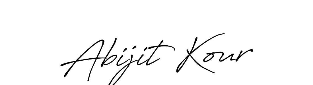 It looks lik you need a new signature style for name Abijit Kour. Design unique handwritten (Antro_Vectra_Bolder) signature with our free signature maker in just a few clicks. Abijit Kour signature style 7 images and pictures png