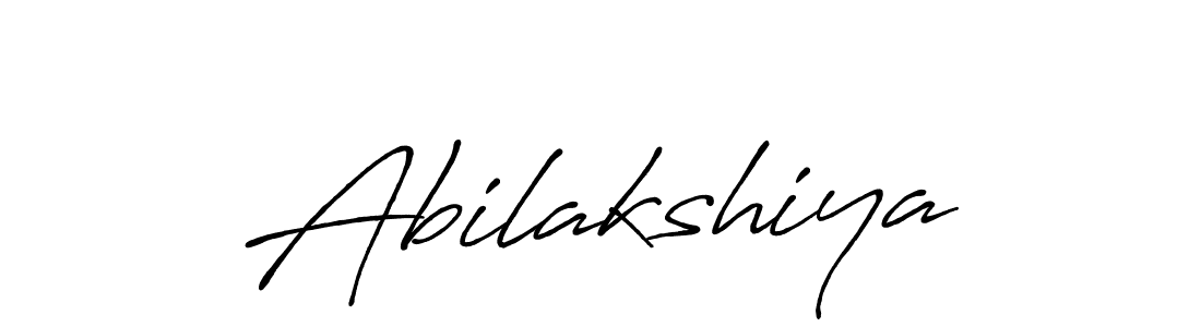 Create a beautiful signature design for name Abilakshiya. With this signature (Antro_Vectra_Bolder) fonts, you can make a handwritten signature for free. Abilakshiya signature style 7 images and pictures png