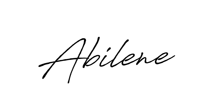 Abilene stylish signature style. Best Handwritten Sign (Antro_Vectra_Bolder) for my name. Handwritten Signature Collection Ideas for my name Abilene. Abilene signature style 7 images and pictures png