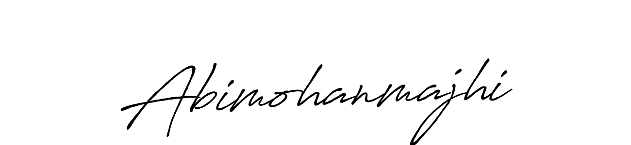 How to make Abimohanmajhi signature? Antro_Vectra_Bolder is a professional autograph style. Create handwritten signature for Abimohanmajhi name. Abimohanmajhi signature style 7 images and pictures png