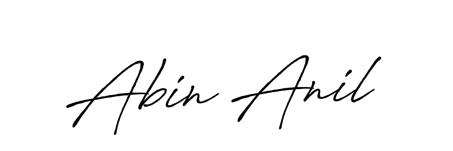 How to make Abin Anil signature? Antro_Vectra_Bolder is a professional autograph style. Create handwritten signature for Abin Anil name. Abin Anil signature style 7 images and pictures png