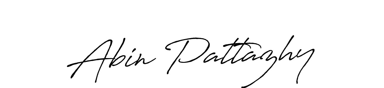 Design your own signature with our free online signature maker. With this signature software, you can create a handwritten (Antro_Vectra_Bolder) signature for name Abin Pattazhy. Abin Pattazhy signature style 7 images and pictures png