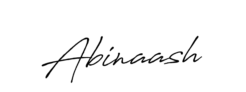 Use a signature maker to create a handwritten signature online. With this signature software, you can design (Antro_Vectra_Bolder) your own signature for name Abinaash. Abinaash signature style 7 images and pictures png