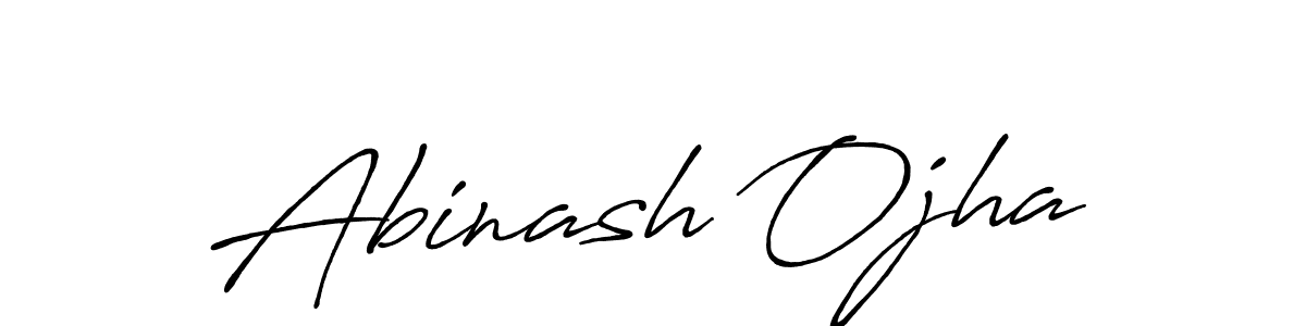 How to make Abinash Ojha signature? Antro_Vectra_Bolder is a professional autograph style. Create handwritten signature for Abinash Ojha name. Abinash Ojha signature style 7 images and pictures png