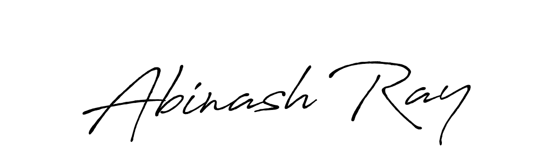 How to make Abinash Ray name signature. Use Antro_Vectra_Bolder style for creating short signs online. This is the latest handwritten sign. Abinash Ray signature style 7 images and pictures png