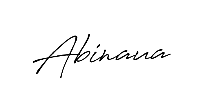 Make a beautiful signature design for name Abinaua. Use this online signature maker to create a handwritten signature for free. Abinaua signature style 7 images and pictures png