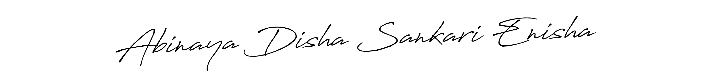 Make a beautiful signature design for name Abinaya Disha Sankari Enisha. Use this online signature maker to create a handwritten signature for free. Abinaya Disha Sankari Enisha signature style 7 images and pictures png