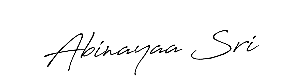 You should practise on your own different ways (Antro_Vectra_Bolder) to write your name (Abinayaa Sri) in signature. don't let someone else do it for you. Abinayaa Sri signature style 7 images and pictures png