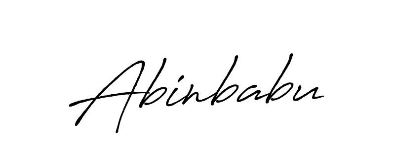 How to make Abinbabu signature? Antro_Vectra_Bolder is a professional autograph style. Create handwritten signature for Abinbabu name. Abinbabu signature style 7 images and pictures png