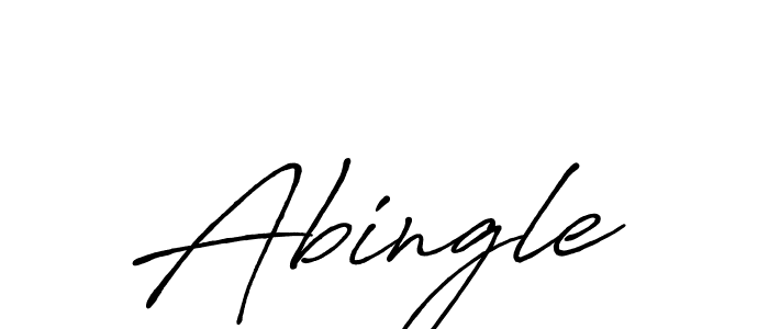 You should practise on your own different ways (Antro_Vectra_Bolder) to write your name (Abingle) in signature. don't let someone else do it for you. Abingle signature style 7 images and pictures png