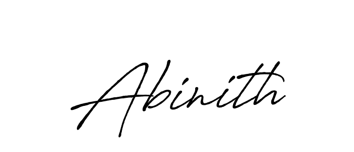 Design your own signature with our free online signature maker. With this signature software, you can create a handwritten (Antro_Vectra_Bolder) signature for name Abinith. Abinith signature style 7 images and pictures png