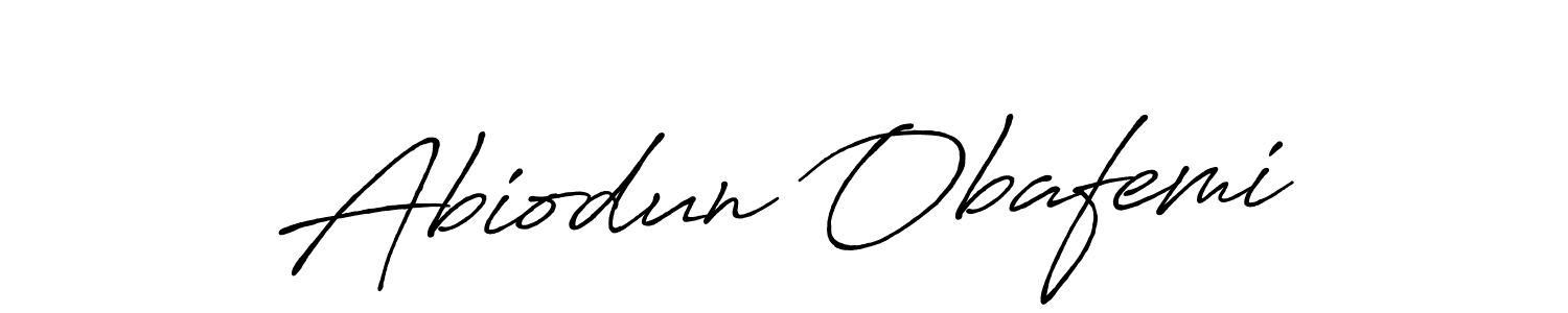 if you are searching for the best signature style for your name Abiodun Obafemi. so please give up your signature search. here we have designed multiple signature styles  using Antro_Vectra_Bolder. Abiodun Obafemi signature style 7 images and pictures png