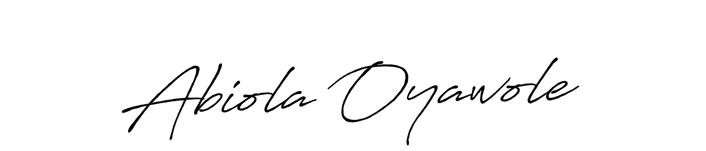 How to make Abiola Oyawole signature? Antro_Vectra_Bolder is a professional autograph style. Create handwritten signature for Abiola Oyawole name. Abiola Oyawole signature style 7 images and pictures png