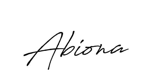 How to make Abiona signature? Antro_Vectra_Bolder is a professional autograph style. Create handwritten signature for Abiona name. Abiona signature style 7 images and pictures png