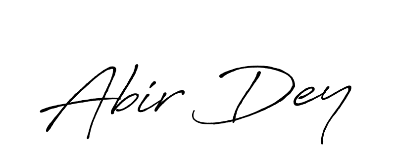 How to make Abir Dey signature? Antro_Vectra_Bolder is a professional autograph style. Create handwritten signature for Abir Dey name. Abir Dey signature style 7 images and pictures png