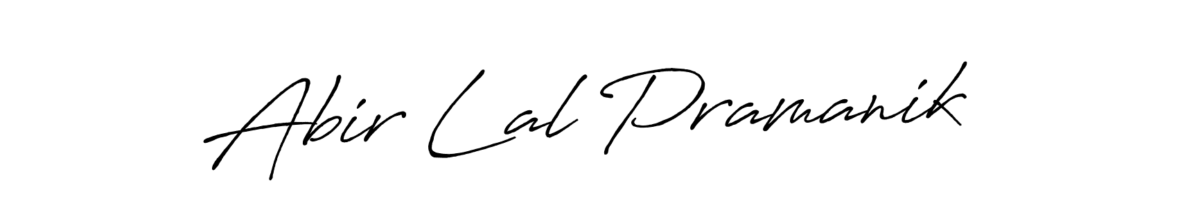 How to make Abir Lal Pramanik name signature. Use Antro_Vectra_Bolder style for creating short signs online. This is the latest handwritten sign. Abir Lal Pramanik signature style 7 images and pictures png