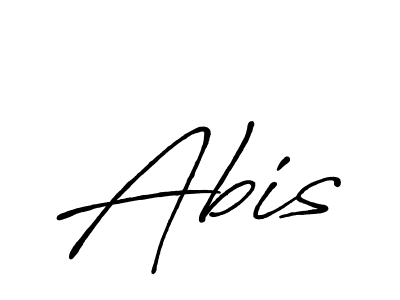 Create a beautiful signature design for name Abis. With this signature (Antro_Vectra_Bolder) fonts, you can make a handwritten signature for free. Abis signature style 7 images and pictures png