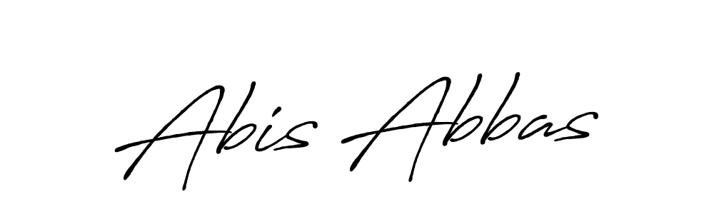 This is the best signature style for the Abis Abbas name. Also you like these signature font (Antro_Vectra_Bolder). Mix name signature. Abis Abbas signature style 7 images and pictures png