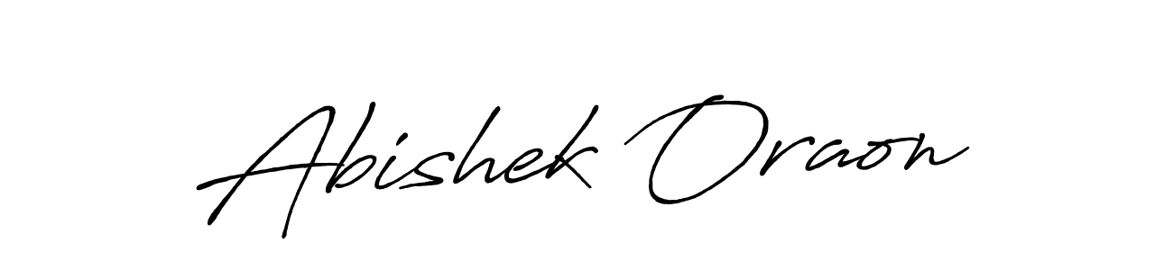 Use a signature maker to create a handwritten signature online. With this signature software, you can design (Antro_Vectra_Bolder) your own signature for name Abishek Oraon. Abishek Oraon signature style 7 images and pictures png