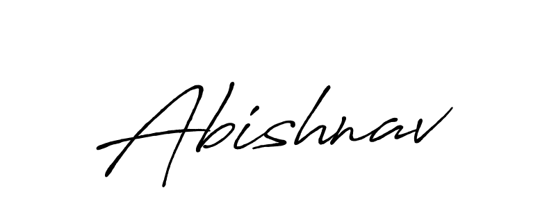 How to make Abishnav name signature. Use Antro_Vectra_Bolder style for creating short signs online. This is the latest handwritten sign. Abishnav signature style 7 images and pictures png