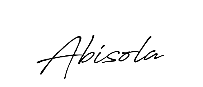 Make a beautiful signature design for name Abisola. Use this online signature maker to create a handwritten signature for free. Abisola signature style 7 images and pictures png