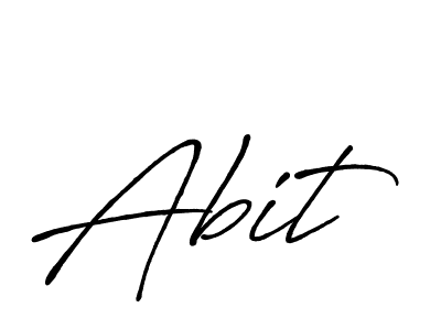 Also You can easily find your signature by using the search form. We will create Abit name handwritten signature images for you free of cost using Antro_Vectra_Bolder sign style. Abit signature style 7 images and pictures png