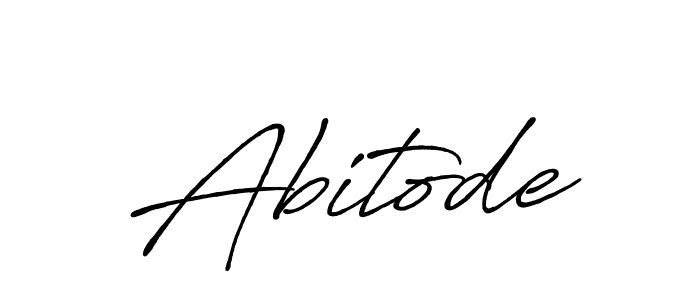 How to make Abitode signature? Antro_Vectra_Bolder is a professional autograph style. Create handwritten signature for Abitode name. Abitode signature style 7 images and pictures png