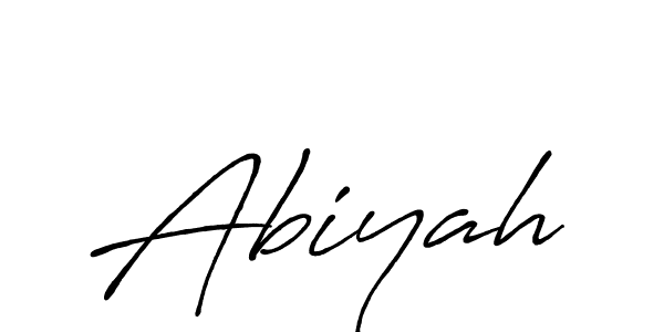You should practise on your own different ways (Antro_Vectra_Bolder) to write your name (Abiyah) in signature. don't let someone else do it for you. Abiyah signature style 7 images and pictures png