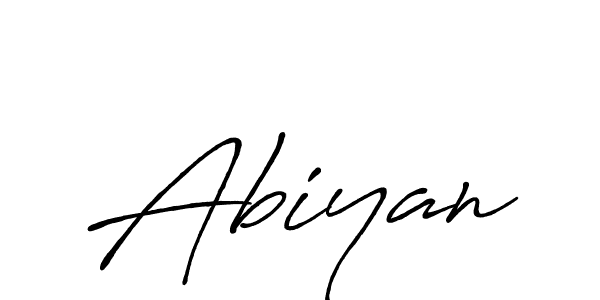 Also we have Abiyan name is the best signature style. Create professional handwritten signature collection using Antro_Vectra_Bolder autograph style. Abiyan signature style 7 images and pictures png