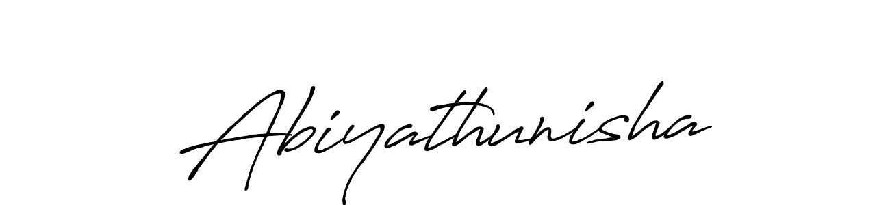 Once you've used our free online signature maker to create your best signature Antro_Vectra_Bolder style, it's time to enjoy all of the benefits that Abiyathunisha name signing documents. Abiyathunisha signature style 7 images and pictures png