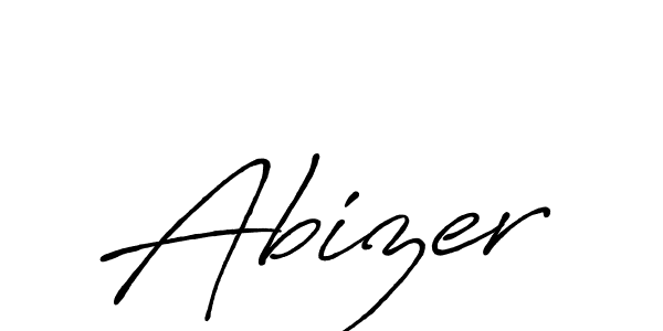 The best way (Antro_Vectra_Bolder) to make a short signature is to pick only two or three words in your name. The name Abizer include a total of six letters. For converting this name. Abizer signature style 7 images and pictures png
