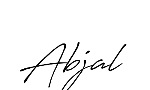 Similarly Antro_Vectra_Bolder is the best handwritten signature design. Signature creator online .You can use it as an online autograph creator for name Abjal. Abjal signature style 7 images and pictures png
