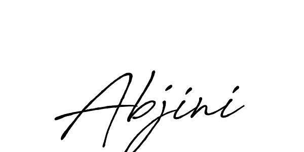 Antro_Vectra_Bolder is a professional signature style that is perfect for those who want to add a touch of class to their signature. It is also a great choice for those who want to make their signature more unique. Get Abjini name to fancy signature for free. Abjini signature style 7 images and pictures png